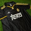 Shirt Real Madrid 99-00 Away Champions League Black Retro Men’s - Image 7