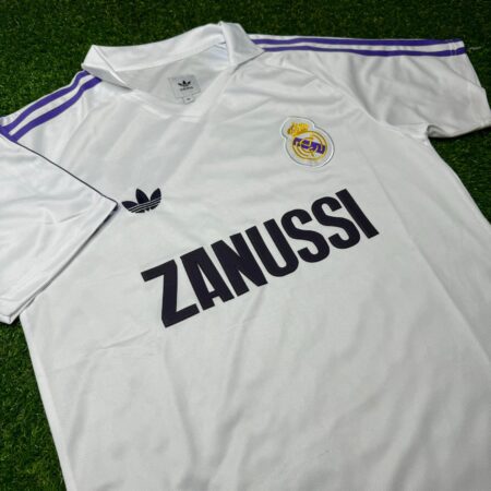 Shirt Real Madrid 1984-85 Home Retro Men’s Soccer Football