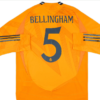 Shirt Real Madrid 24-25 Away Long Sleeve Champions League Orange - Image 4