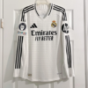 Shirt Real Madrid 2024-25 Home Long Sleeve Champions League Men's - Image 3