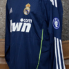 Shirt Real Madrid 2010-11 Away Long Sleeve Champions League Retro - Image 9