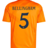 Shirt Real Madrid 2024-25 Away Orange Men's Soccer Football - Image 9