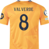 Shirt Real Madrid 24-25 Away Champions League Orange Men's - Image 9