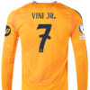 Shirt Real Madrid 24-25 Away Long Sleeve Champions League Orange - Image 8