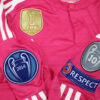 Shirt Real Madrid 2014-15 Away Long Sleeve Champions League Pink - Image 6