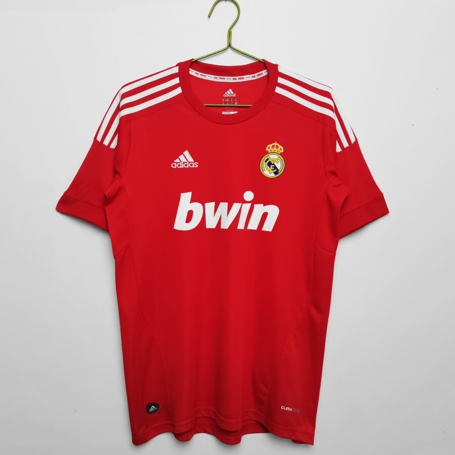 Shirt Real Madrid 2011-12 Third Away Red Men's Retro