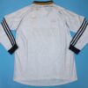 Shirt Real Madrid 98-00 Home White Long Sleeve Retro Men’s - Image 2