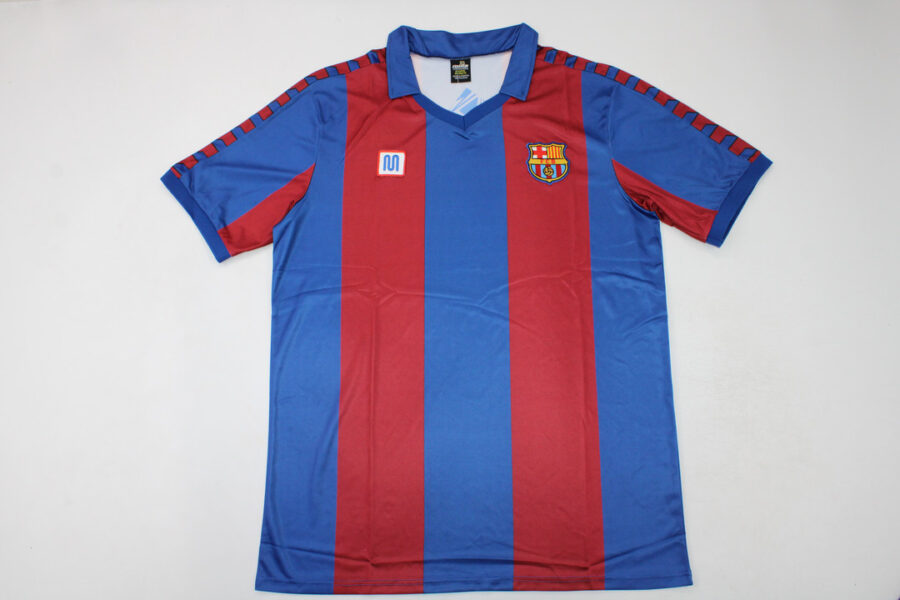 Shirts Fc Barcelona 80-82 Home Men's Soccer Football Retro