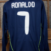 Shirt Real Madrid 2010-11 Away Long Sleeve Champions League Retro - Image 3