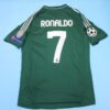 Shirt Real Madrid 2012-13 Third Champions League Away Green Men's - Image 7