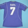 Shirt Real Madrid 1997-98 Away Purple Retro Men's Soccer Football - Image 5