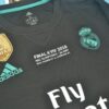 Shirt Real Madrid 2017-18 Away Champions League Final Kyiv Black - Image 9