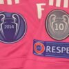 Shirt Real Madrid 2014-15 Away Champions League Pink Men's - Image 8