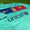 Shirt Fc Barcelona 10-11 Away Champions League Green Retro - Image 7