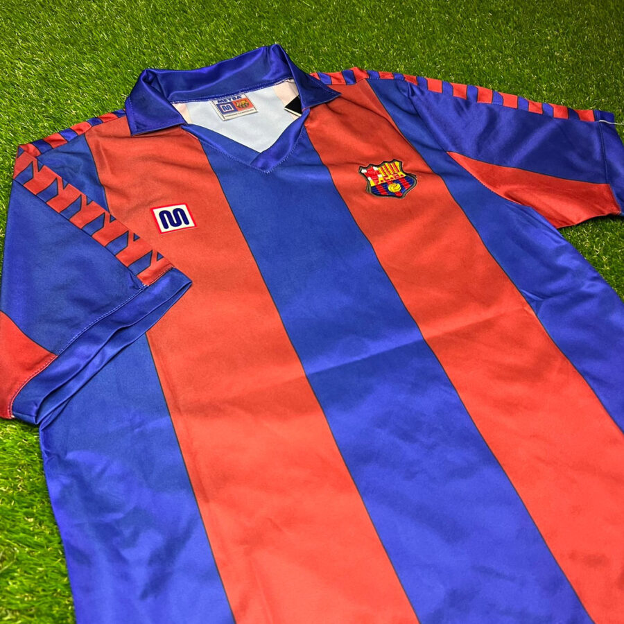 Shirt Fc Barcelona 82-84 Home Men's Soccer Football Retro