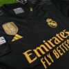 Shirt Real Madrid 23-24 Third Champions League Black Men's Football - Image 3