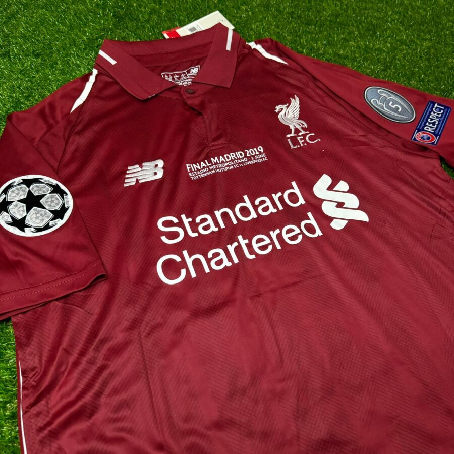 Shirt Liverpool 18-19 Home M.Salah Champions League Final