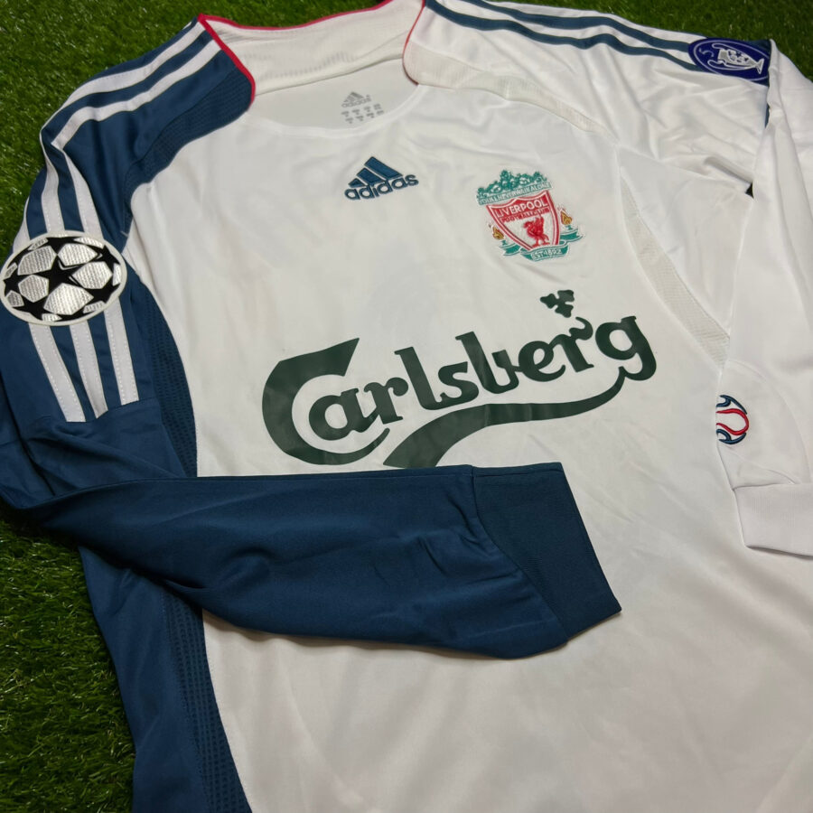 Shirt Liverpool 06-07 Away Gerrard Long Sleeve Champions League