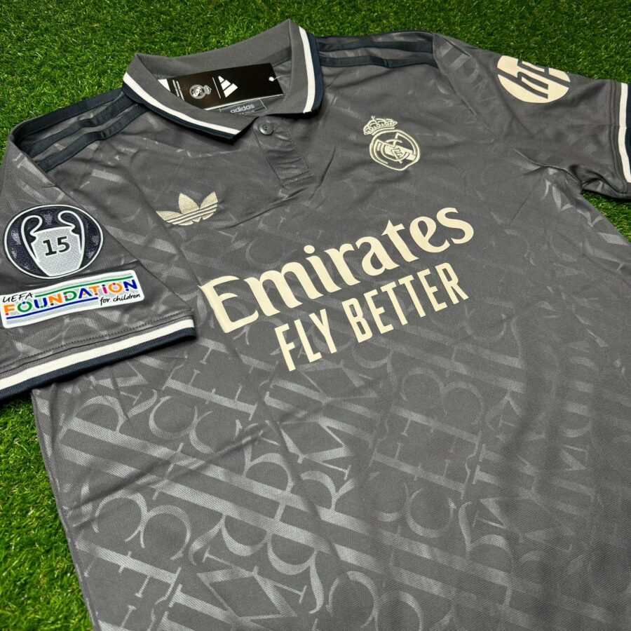 Shirt Real Madrid 24-25 Third Champions League Men's Football