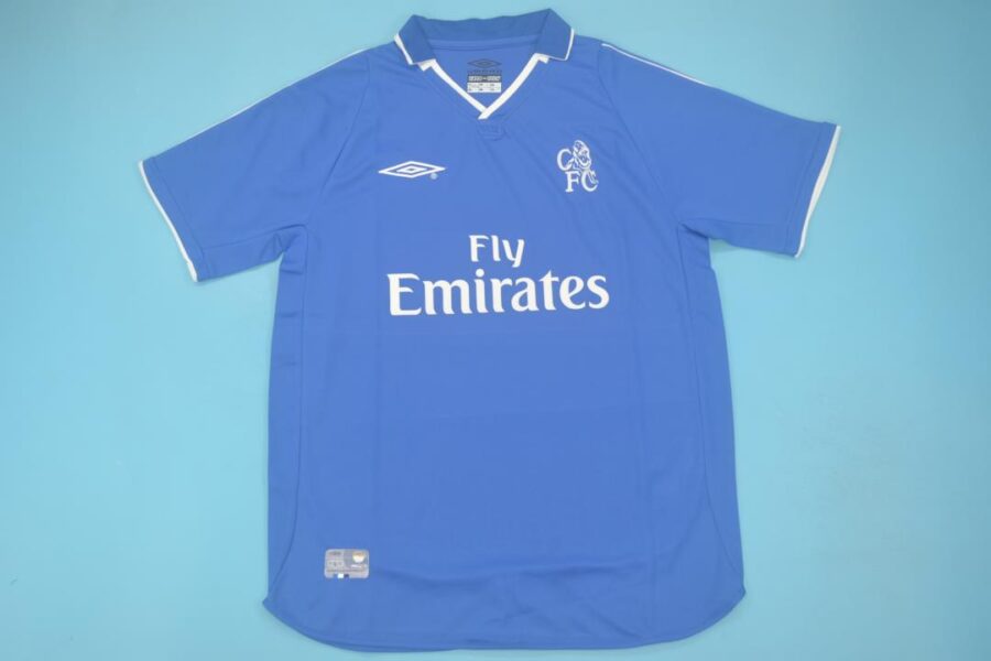 Shirt Chelsea 01-03 Home Men's Soccer Football Retro