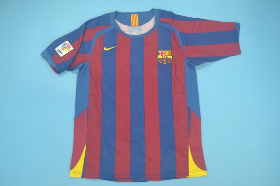 Shirt Fc Barcelona 05-06 Home Men's Retro Soccer Football