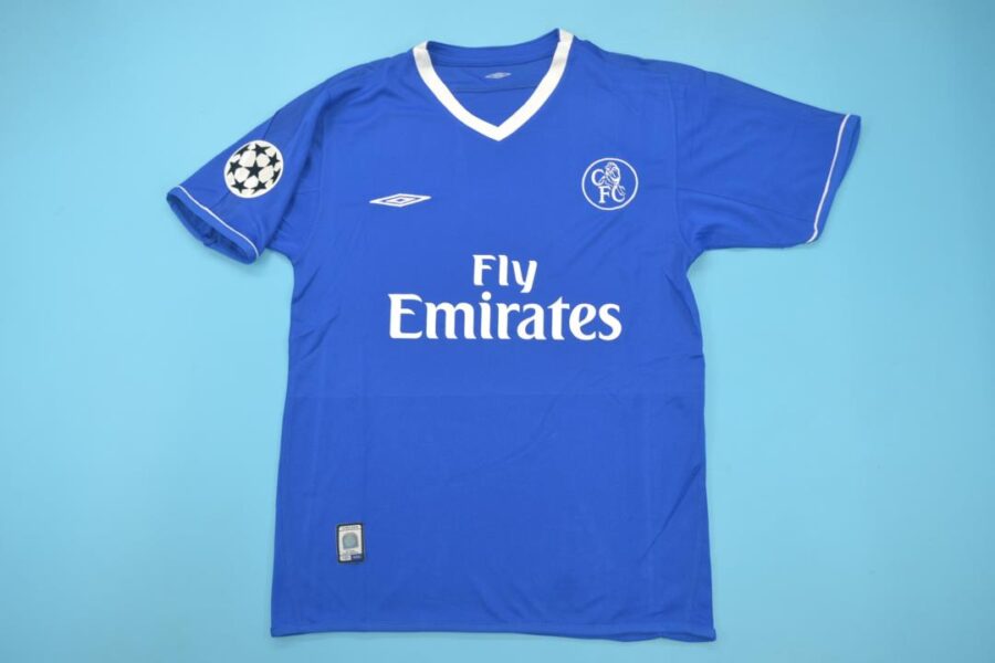 Shirt Chelsea 03-05 Home Champions League Men's Retro