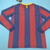 Shirt Fc Barcelona 10-11 Home Long Sleeve Men's Retro - Image 2