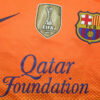 Shirt Fc Barcelona 2012-13 Away Champions League Orange  Men's - Image 3