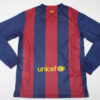 Shirt Barcelona 14-15 Home Long Sleeve Men's Football - Image 2