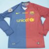 Shirt Barcelona 2008-09 Home Long Sleeve UCL Final Roma - Image 3