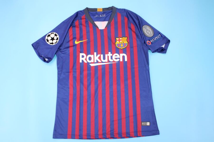 Shirt Fc Barcelona 18-19 Home Champions League Men's Football