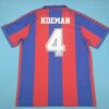 Shirt Fc Barcelona 91-92 Home Men's Soccer Football Retro - Image 4