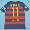 Shirt Fc Barcelona 15-16 Home LFP Men's Football Retro - Image 4