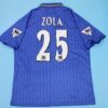 Shirt Chelsea 97-98 Home With Patch Men's Football Retro - Image 3