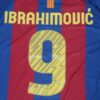 Shirt Fc Barcelona 2010-11 Home Ibrahimovic League Men's Retro - Image 3