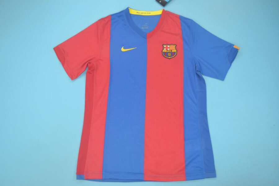 Shirt Fc Barcelona 06-07 Home Champions League Men's Retro