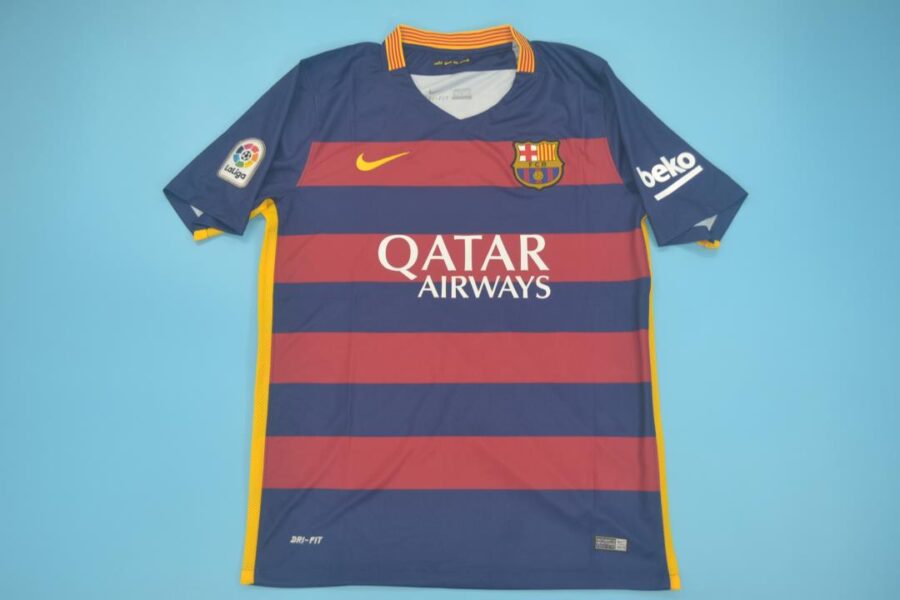 Shirt Fc Barcelona 15-16 Home LFP Men's Football Retro