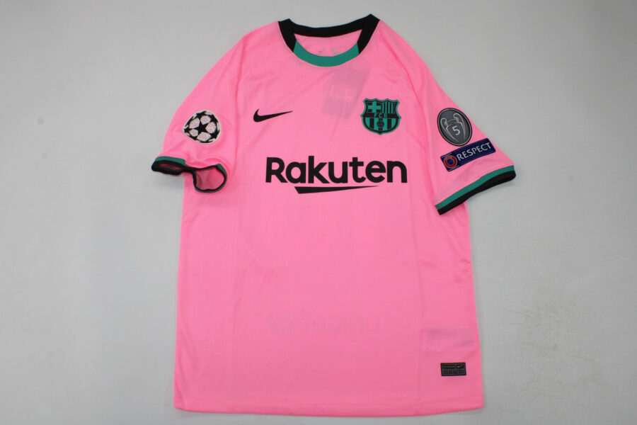 Shirt Fc Barcelona 20-21 Third Champions League Pink