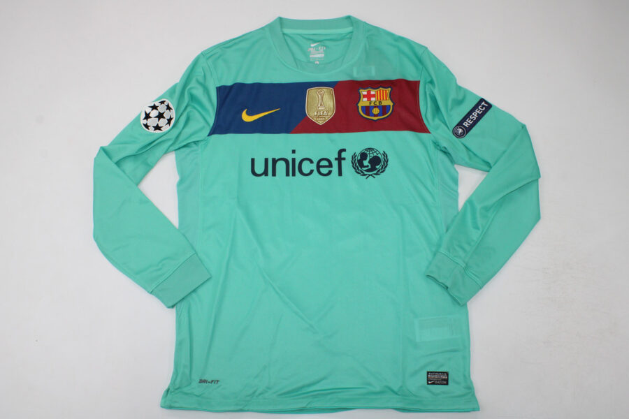 Shirt Fc Barcelona 10-11 Away Long Sleeve Champions League