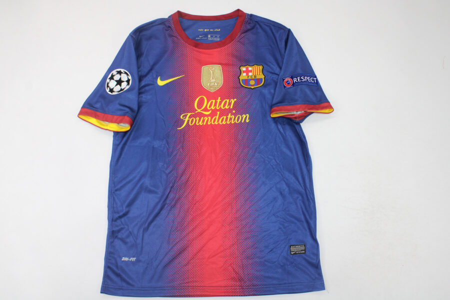 Shirt Fc Barcelona 12-13 Home Champions League Men's Retro