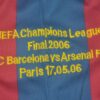 Shirt Barcelona 05-06 Home Long Sleeve Champions League Final 2006 - Image 10