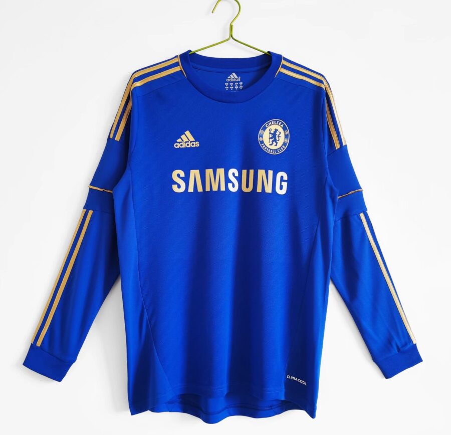 Shirt Chelsea 12-13 Home Long sleeve Men's Retro