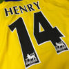 Shirt Arsenal 03-05 Away Yellow Men's Football Retro - Image 4