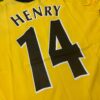 Shirt Arsenal 05-06 Away Yellow Men's Football Retro - Image 3