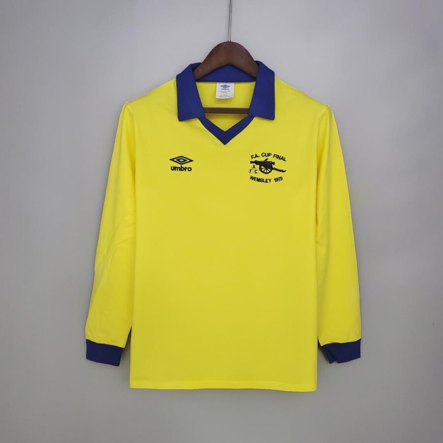 Shirt Arsenal 71-79 Away Long Sleeve FA CUP FINAL Men's