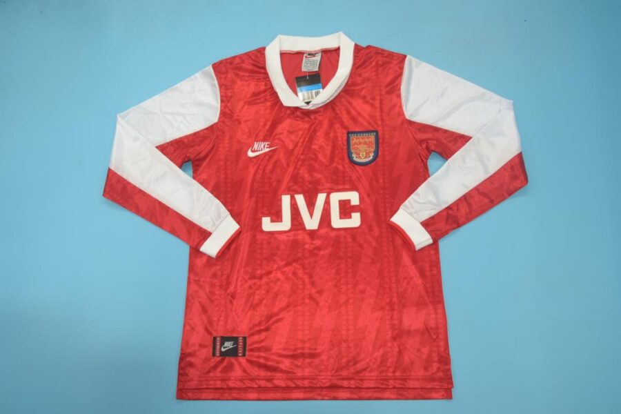 Shirt Arsenal 94-96 Home Long Sleeve Men's Football Retro