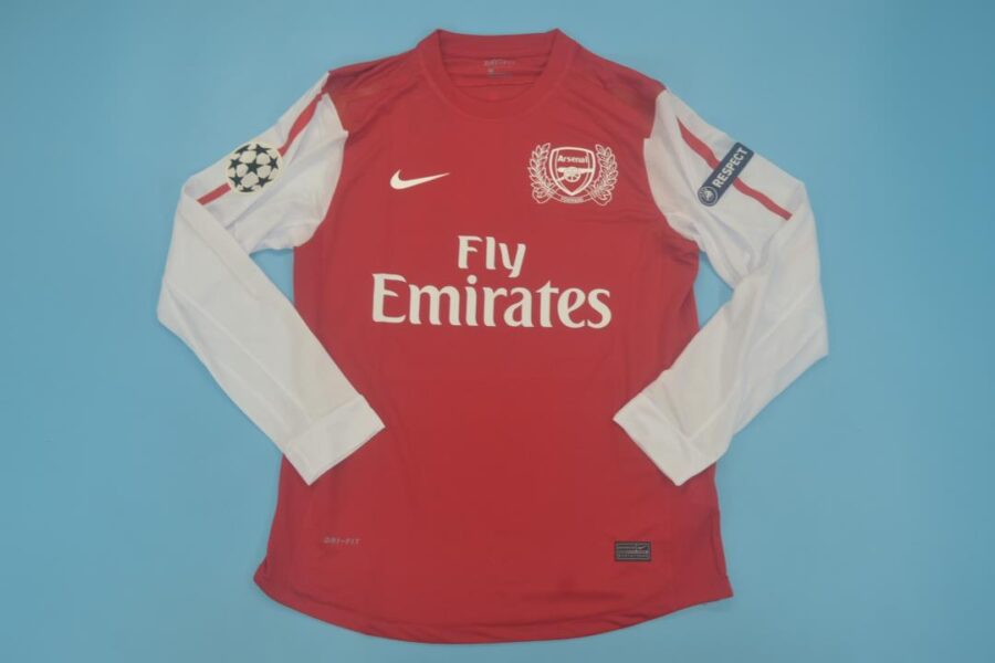 Shirt Arsenal 11-12 Home Long Sleeve Champions League Men's