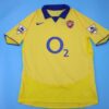 Shirt Arsenal 03-05 Away Yellow Men's Football Retro - Image 2