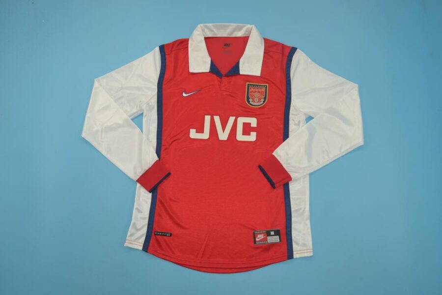 Shirt Arsenal 98-99 Home Long Sleeve Men's Retro