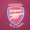 Shirt Arsenal 05-06 Home Long Sleeve Champions League - Image 6